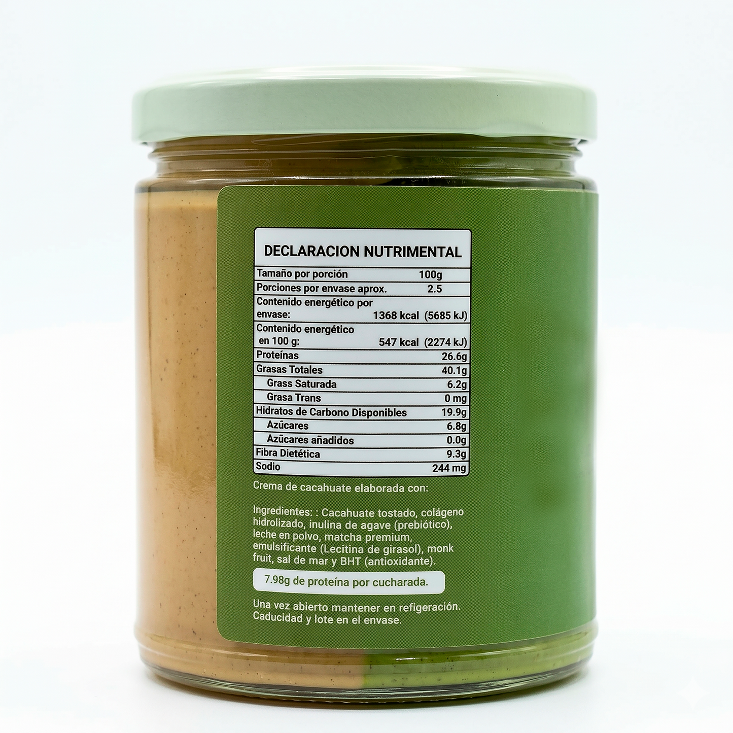 PEANUT BUTTER + MATCHA