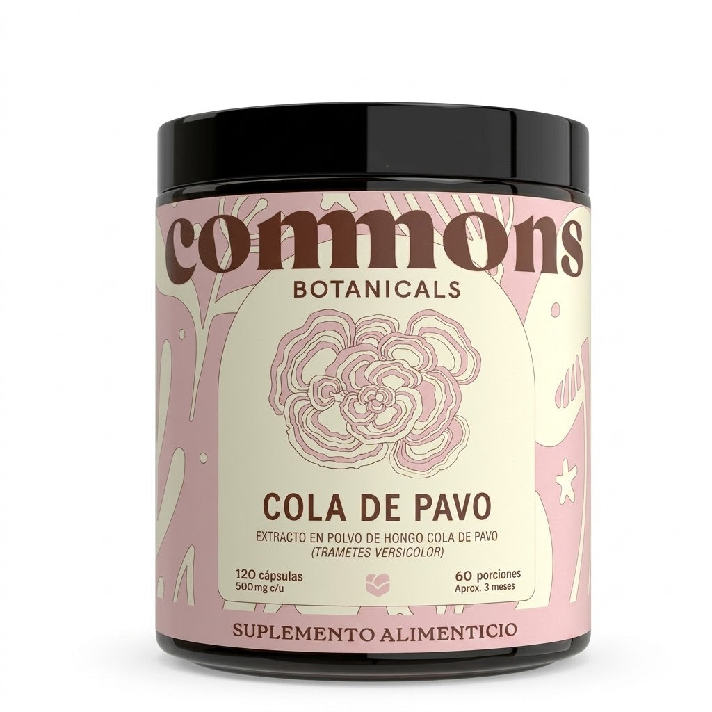 Cola de Pavo 120 caps