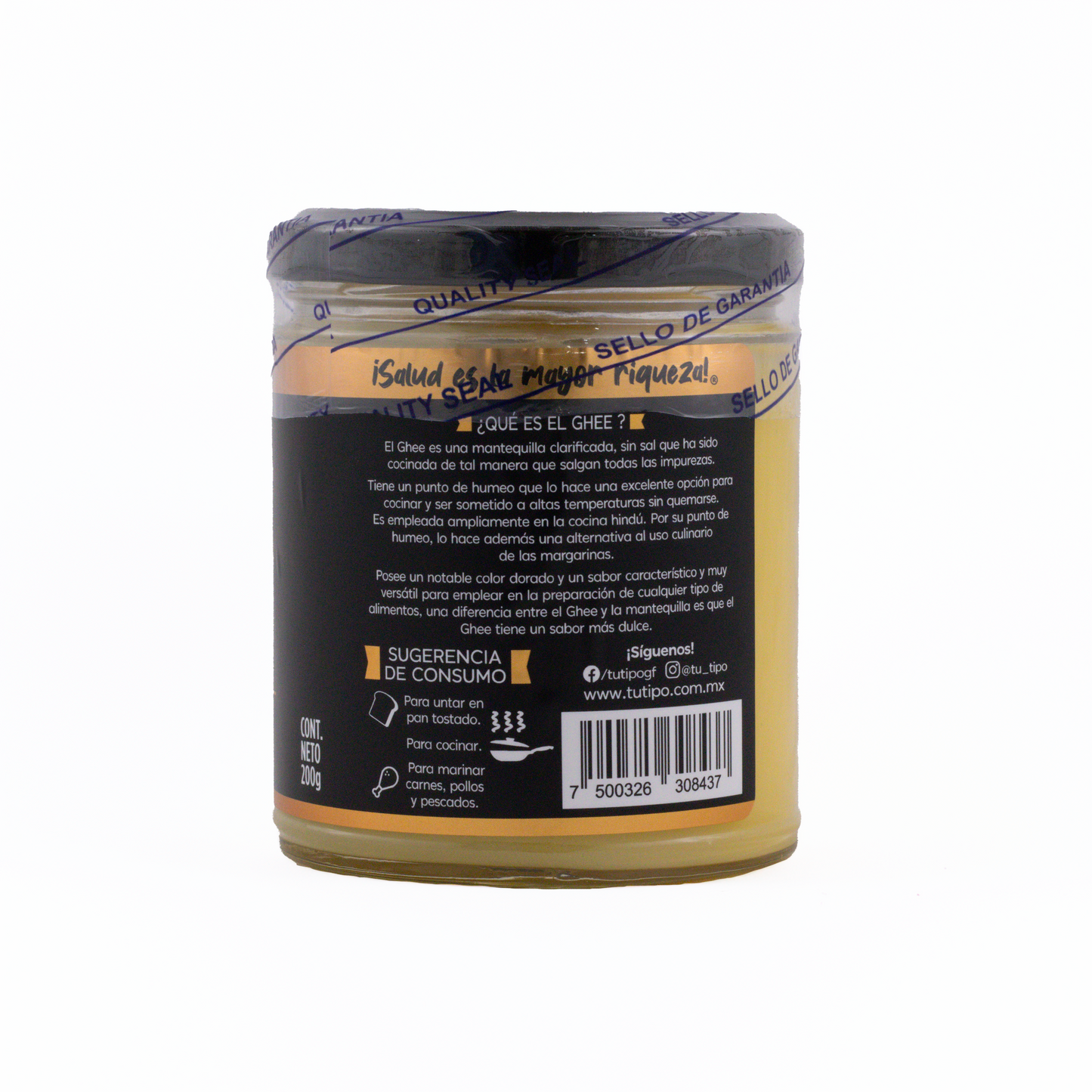 Mantequilla Guee Original TU TIPO