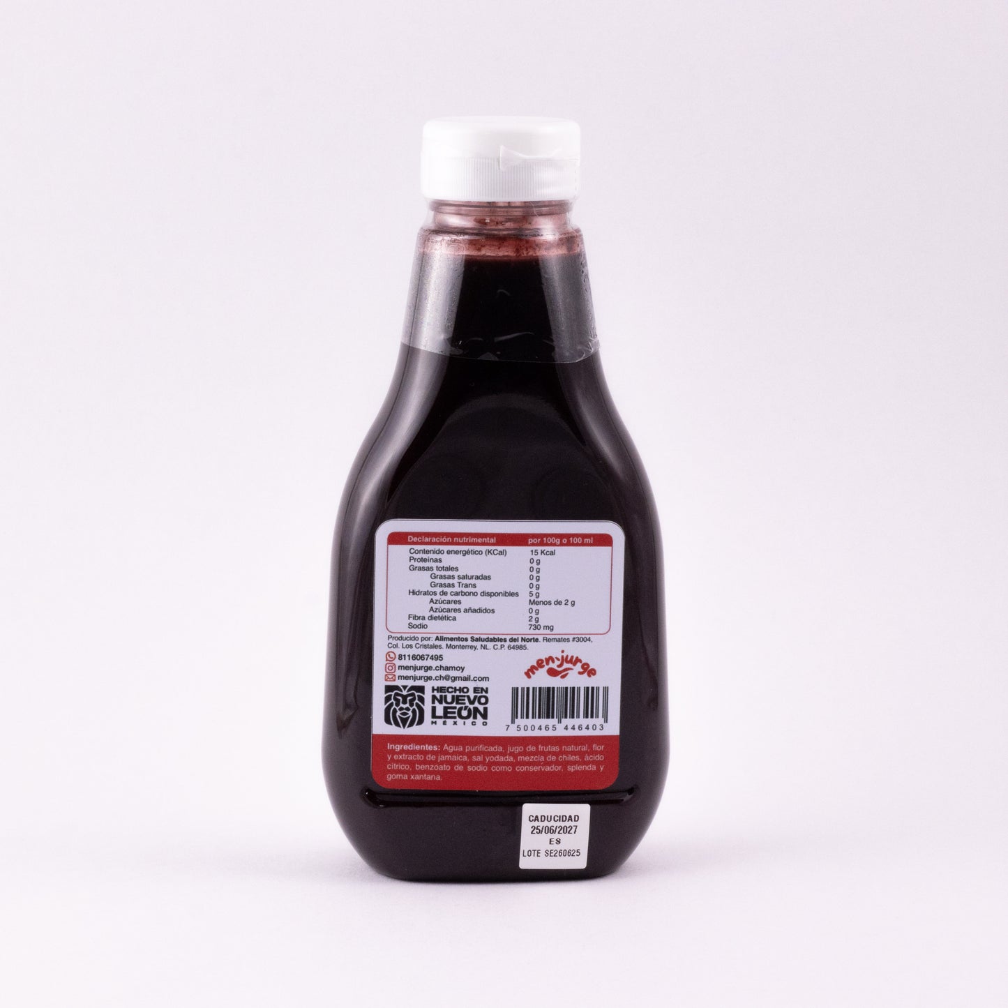 MEN-JURGE Chamoy de Jamaica - 250 gr