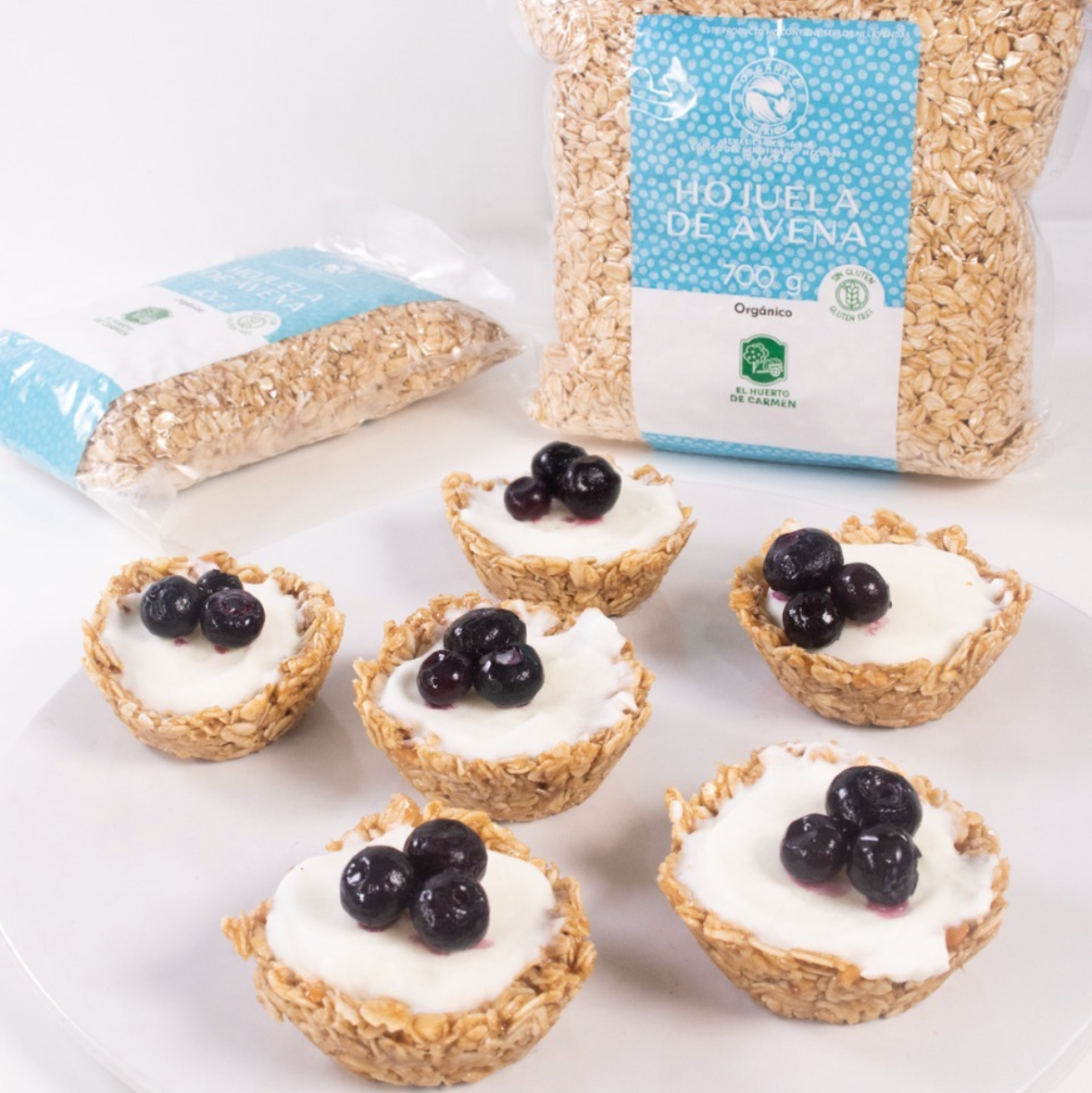 Avena en hojuela laminada Orgánica (Sin gluten)