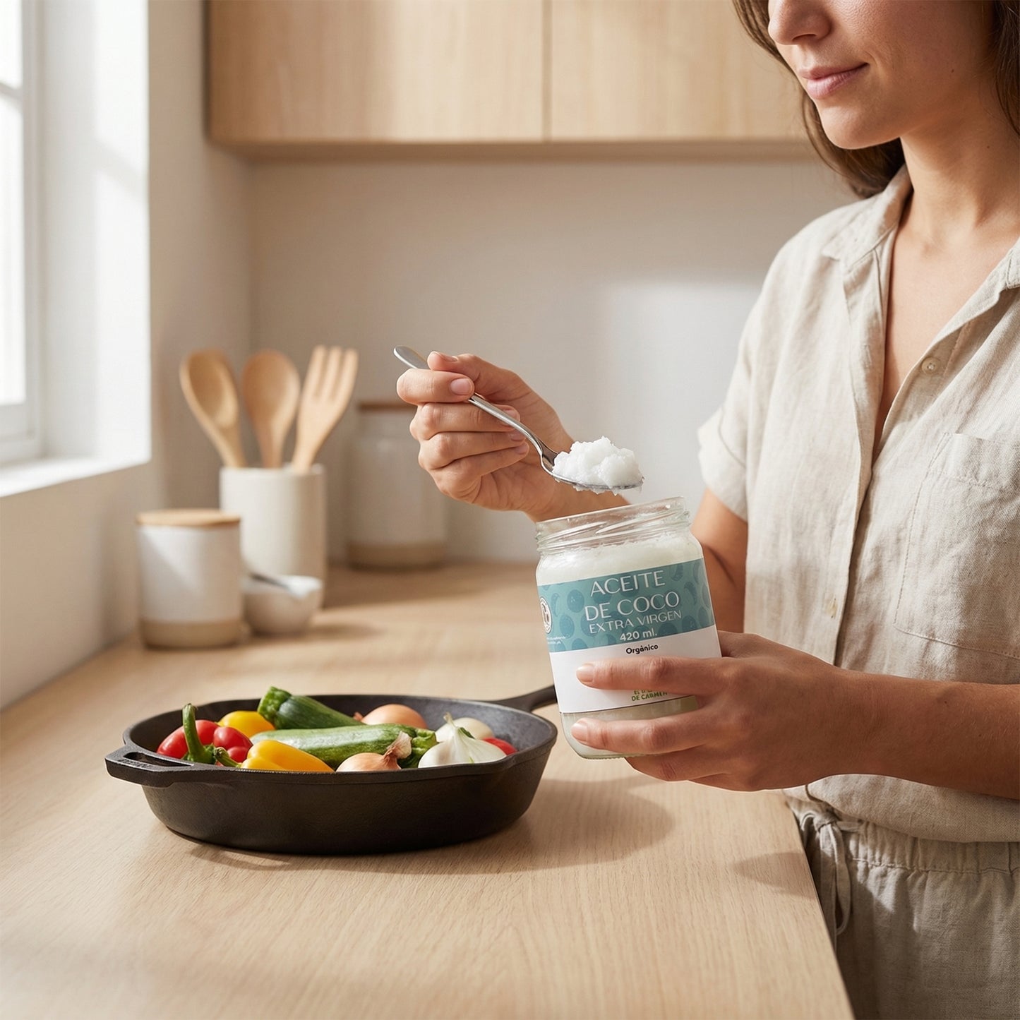 Aceite de Coco Orgánico Extra Virgen 🥥🌿