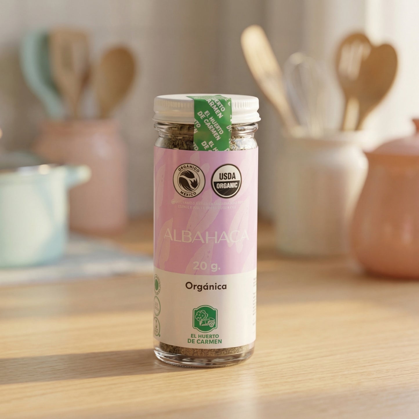 Albahaca Orgánica 🌿🫙