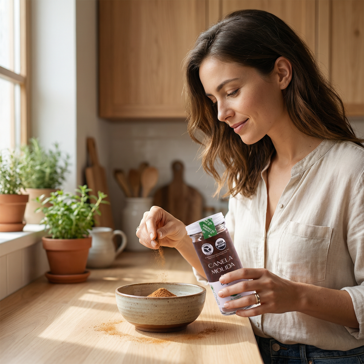 Canela en Polvo Orgánica 🫙🌿