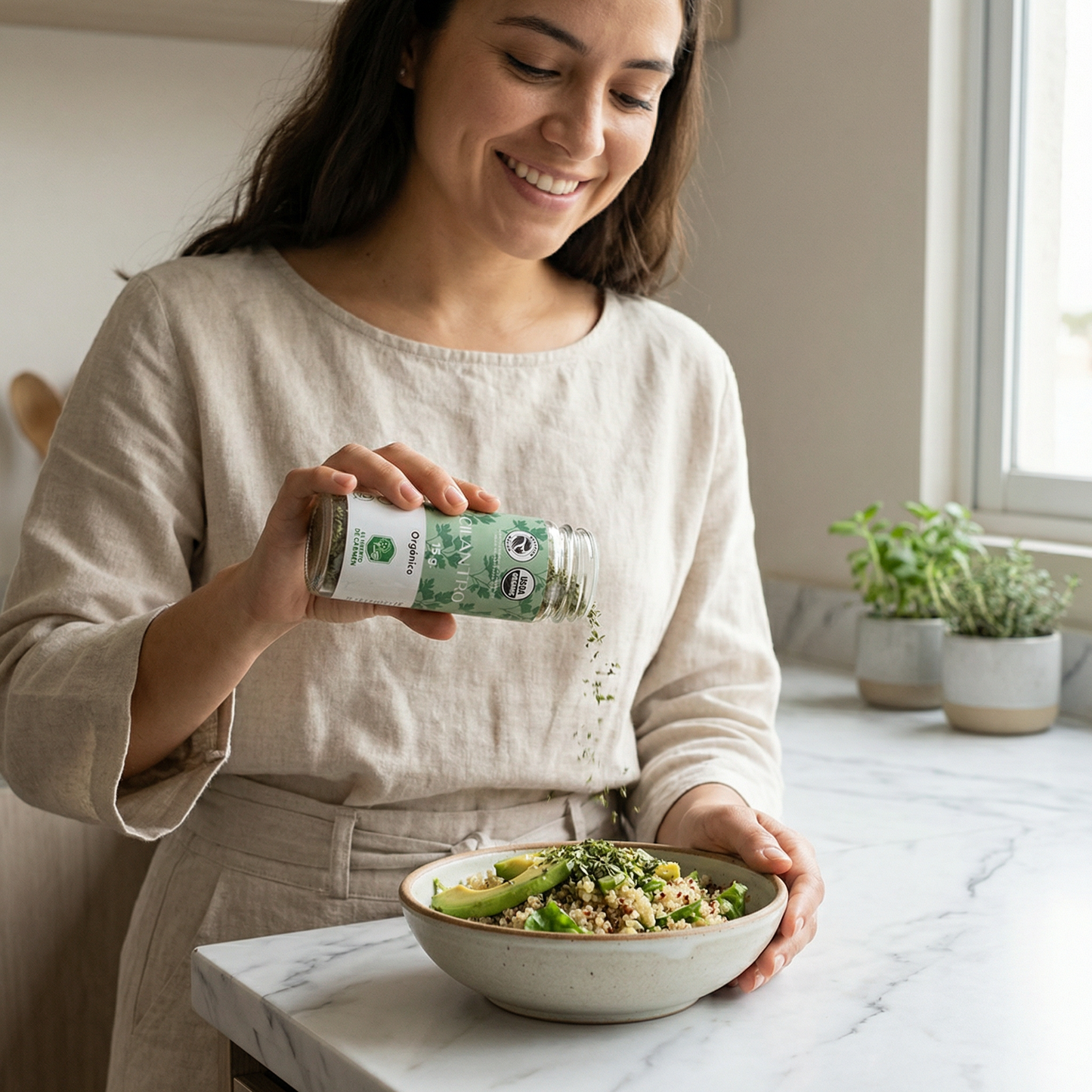 Cilantro Orgánico 🌿🫙