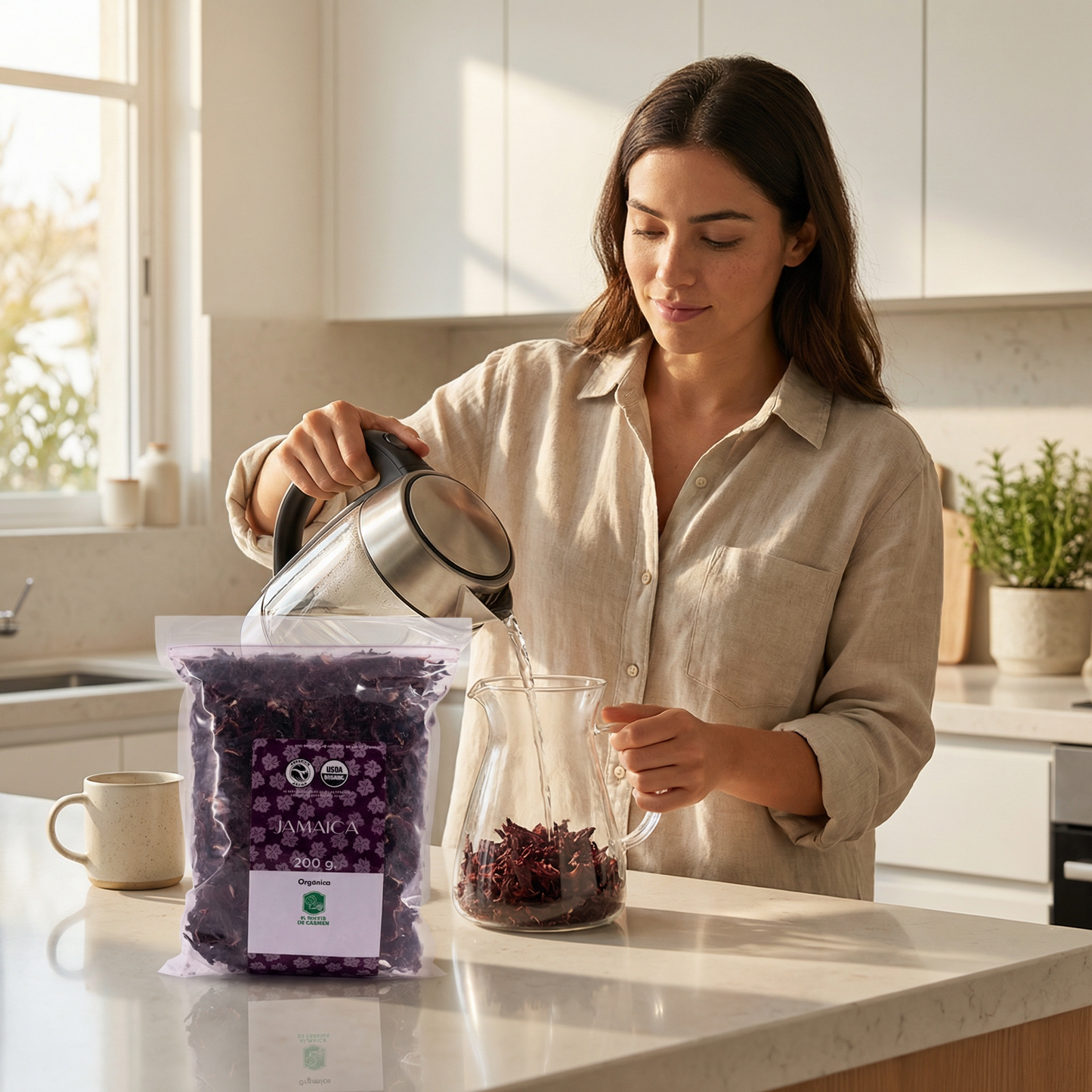 Flor de Jamaica Orgánica 🌺