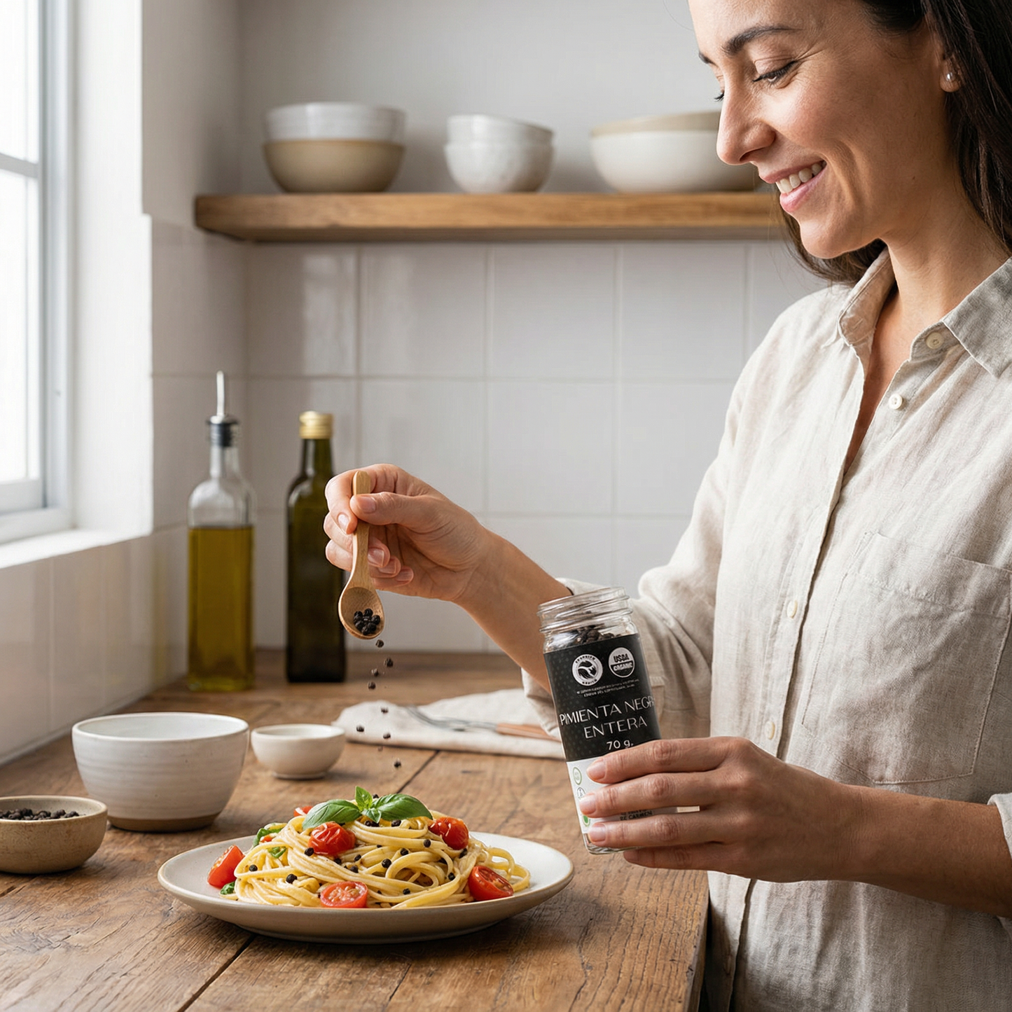 Pimienta Negra Entera Orgánica🌿⚫