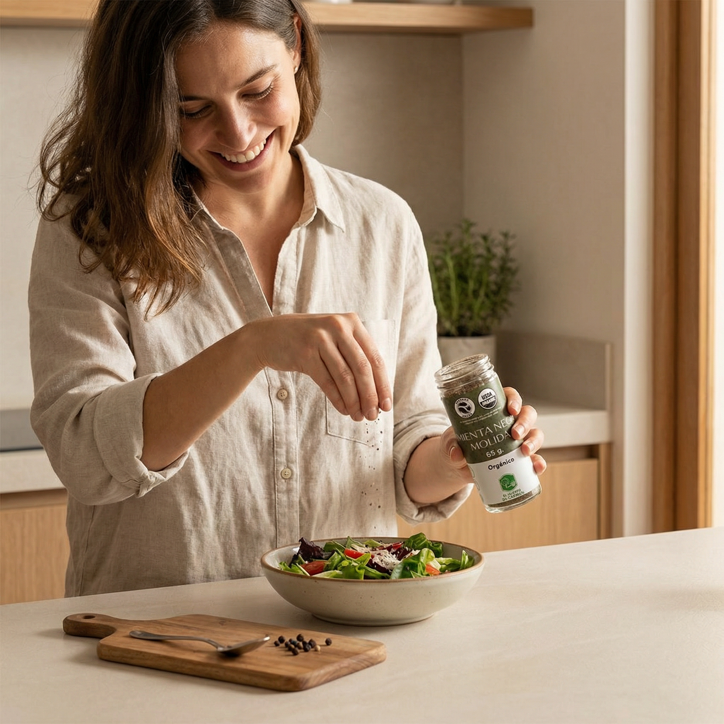 Pimienta Negra Molida Orgánica 🌿⚫