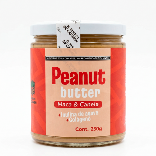 PEANUT BUTTER + MACA & CANELA