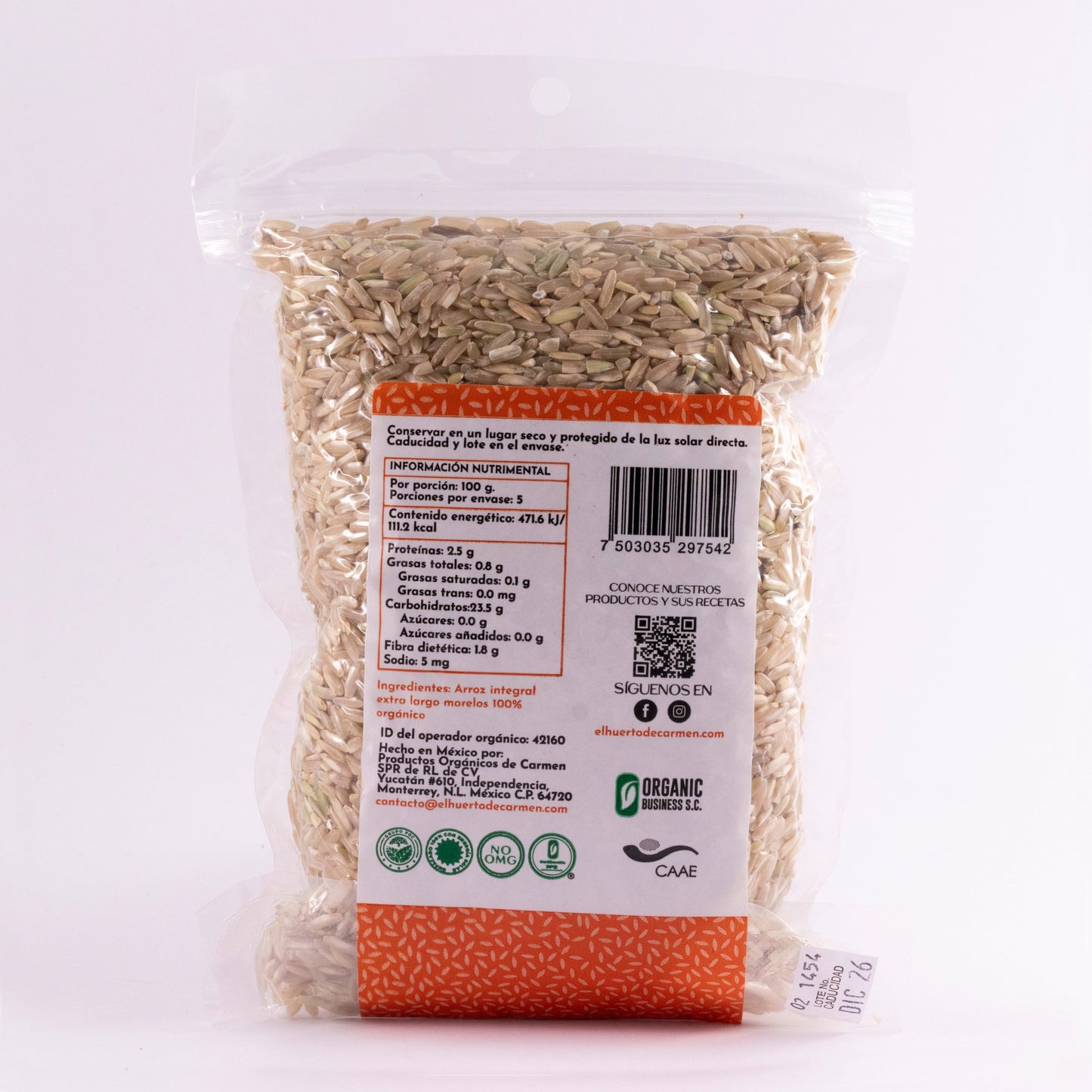 Morelos Extra Long Brown Rice