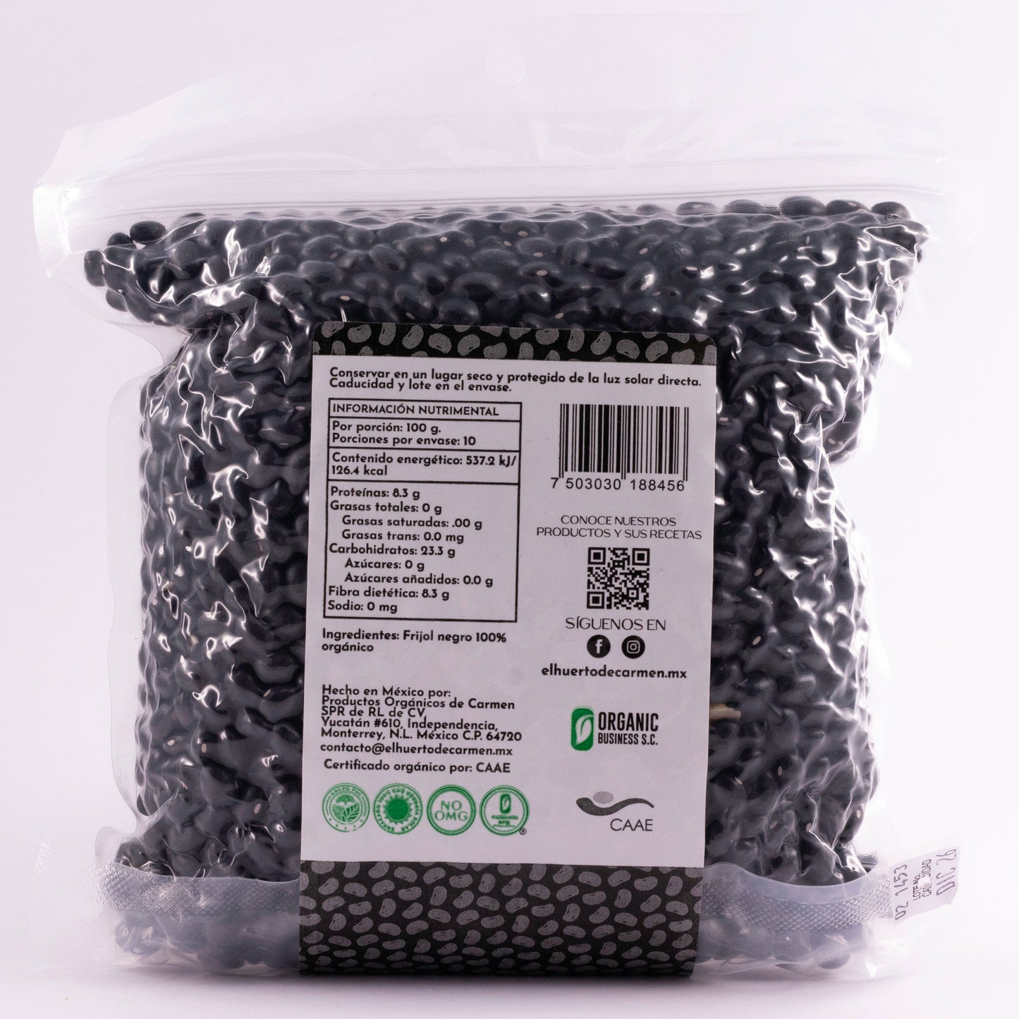 Frijol Negro Orgánico 🫘🌿