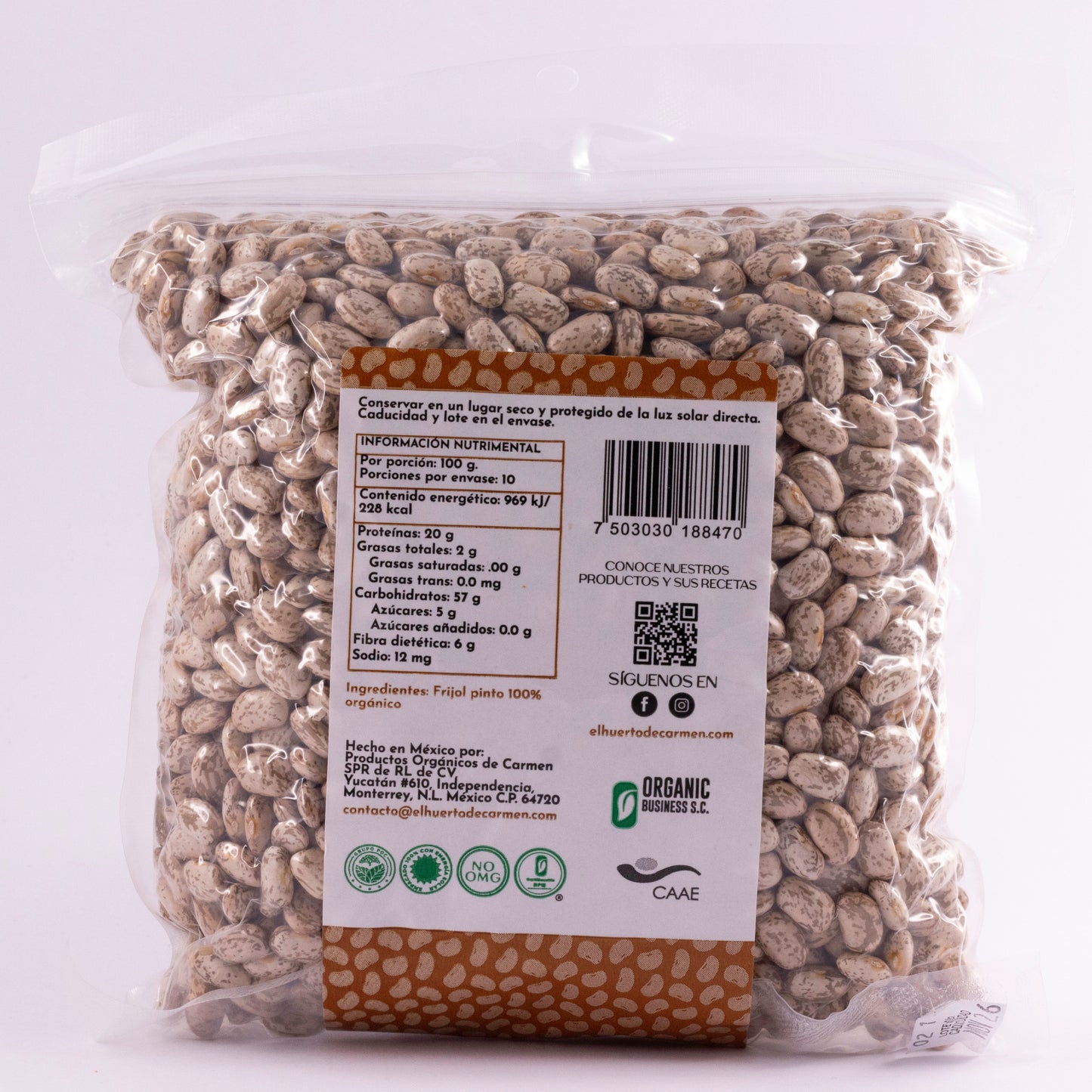 Frijol Pinto Orgánico 🫘🌿