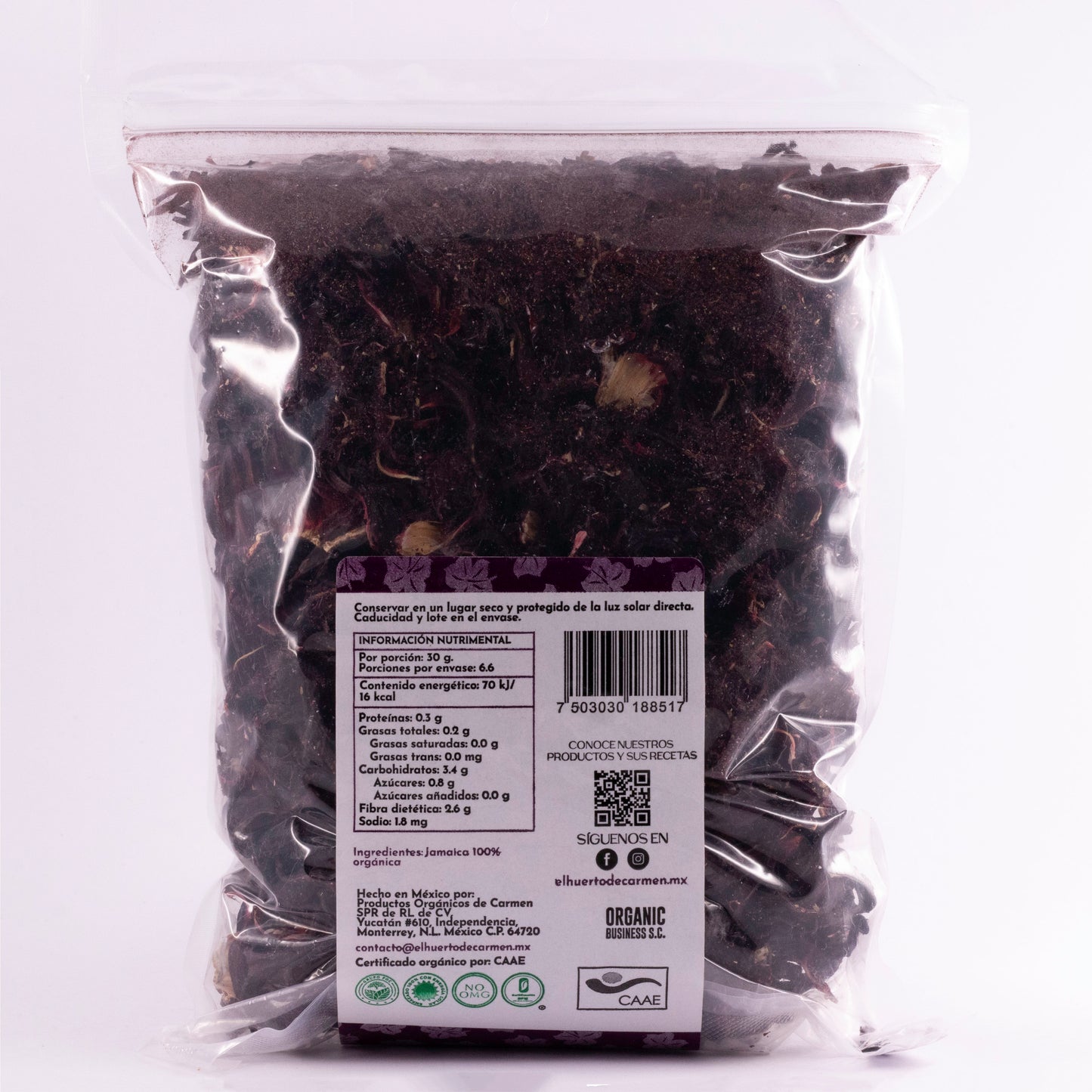 Flor de Jamaica Orgánica 🌺