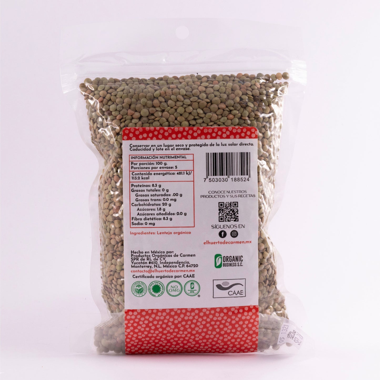 Lenteja Orgánica🌿