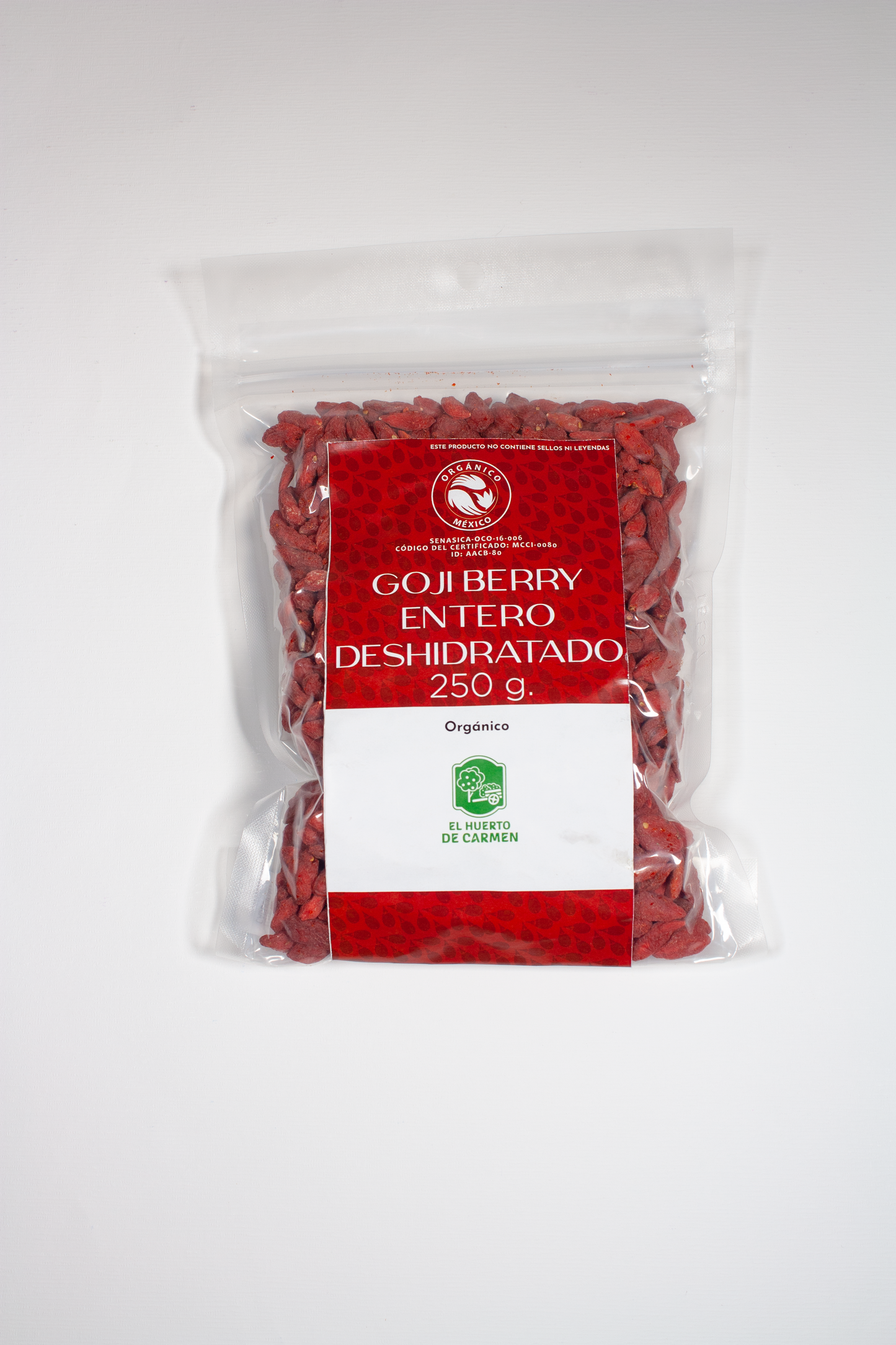 Goji Berry Entero Deshidratado