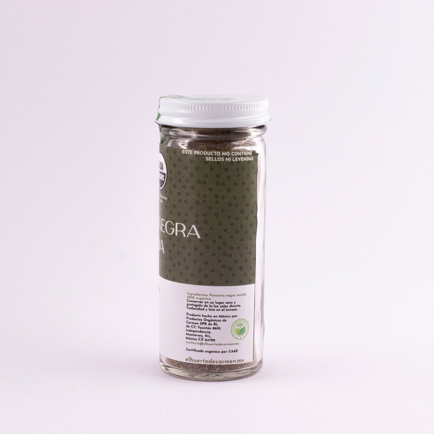 Pimienta Negra Molida Orgánica 🌿⚫