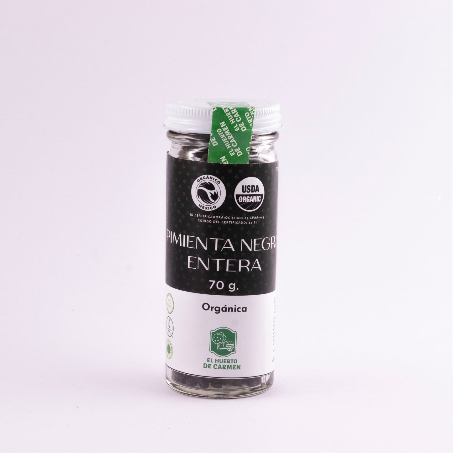 Pimienta Negra Entera Orgánica🌿⚫