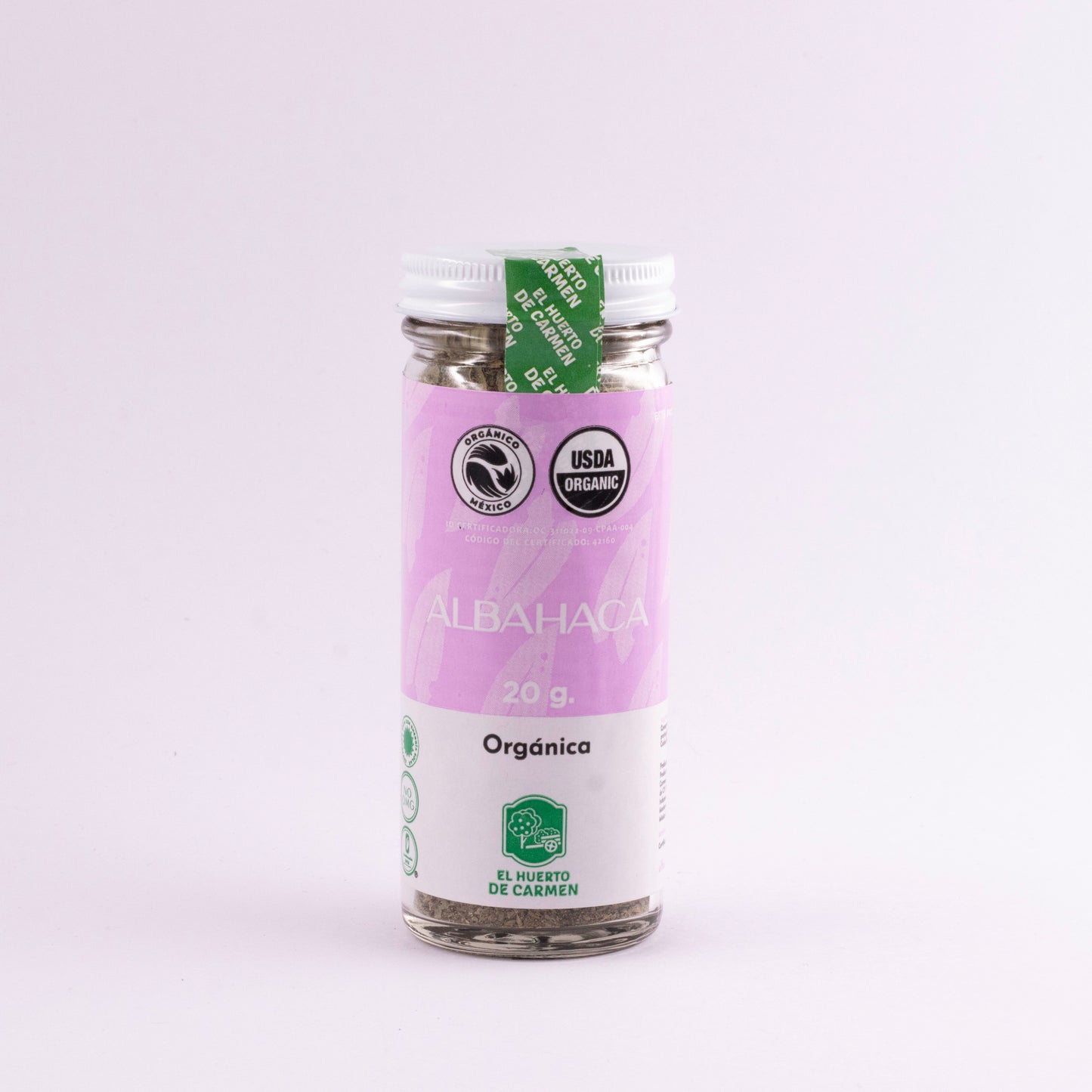 Albahaca Orgánica 🌿🫙