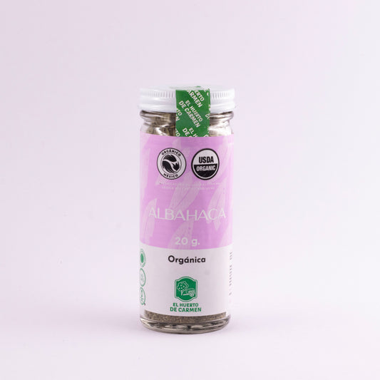 Albahaca Orgánica 🌿🫙