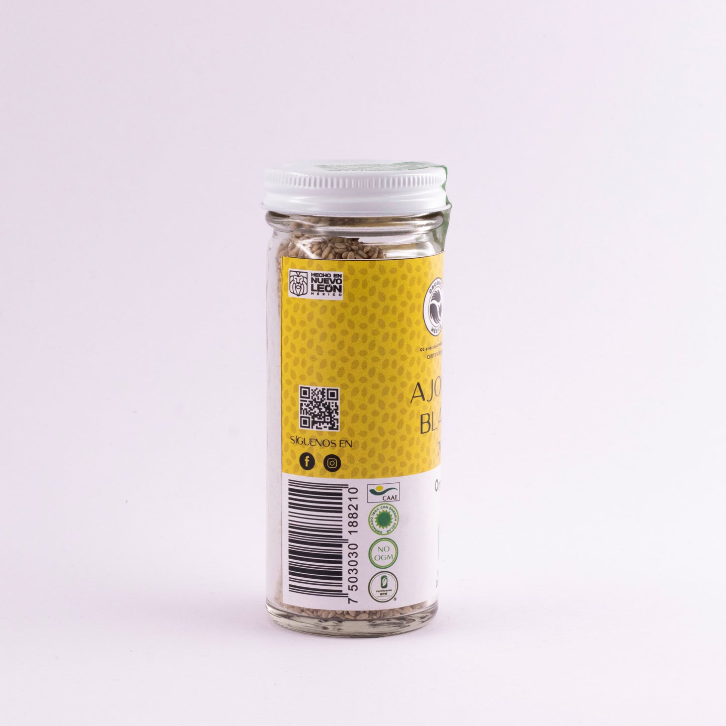 Ajonjolí Blanco Orgánico 🌿🫙