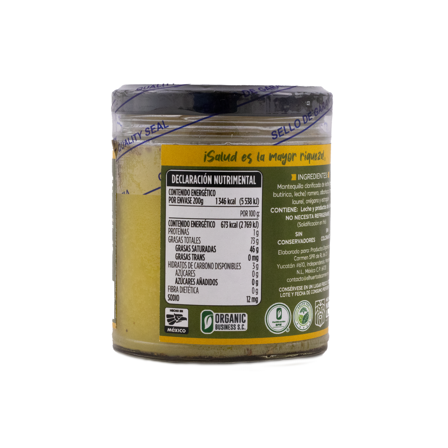 Mantequilla Ghee con Hierbas Finas 200 gr
