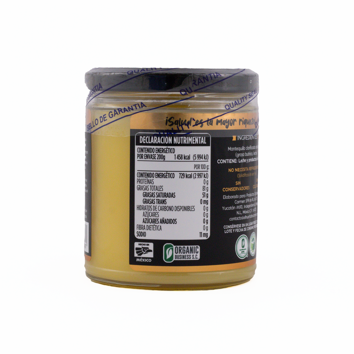 Mantequilla Guee Original TU TIPO