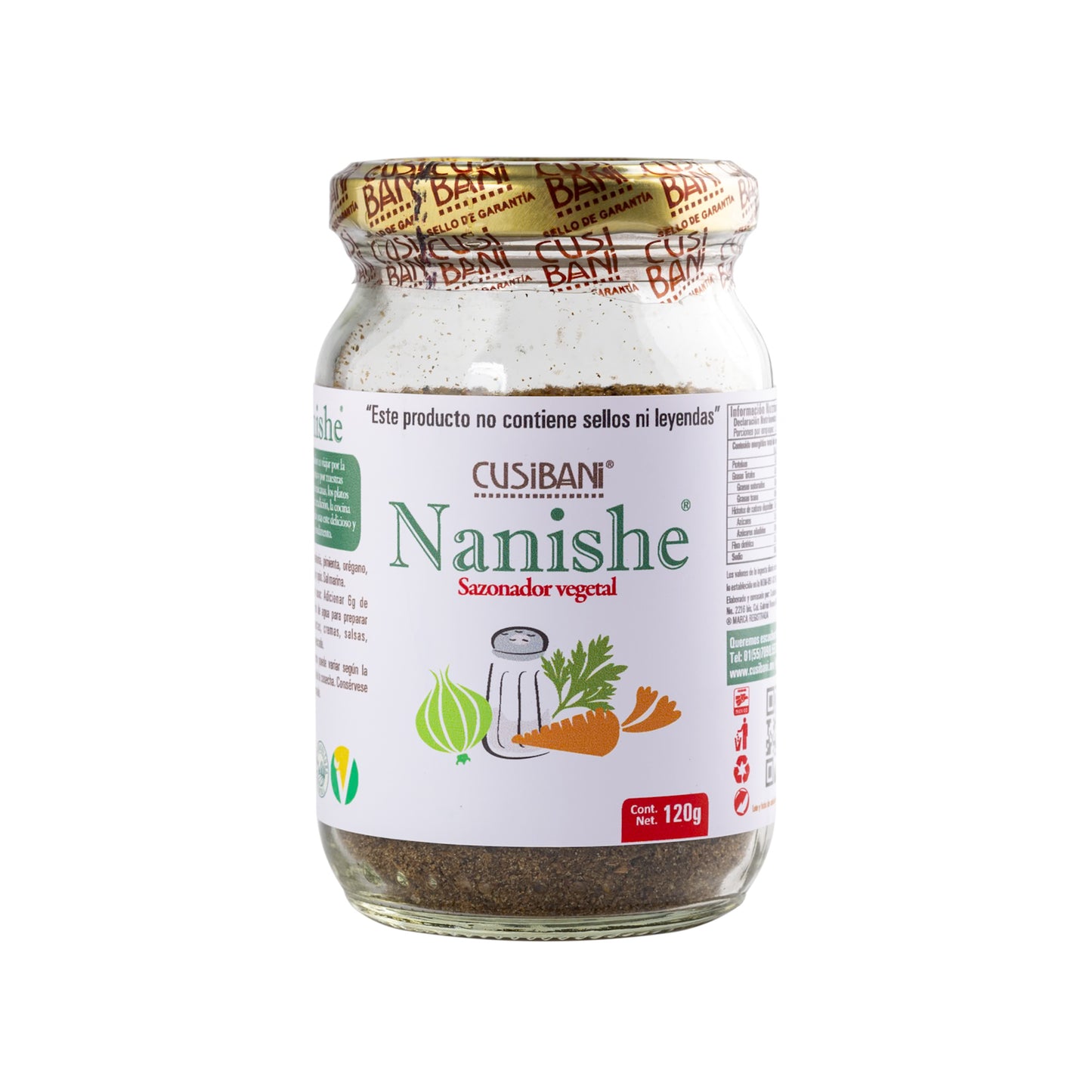 Nanishe -caldo vegetal granulado