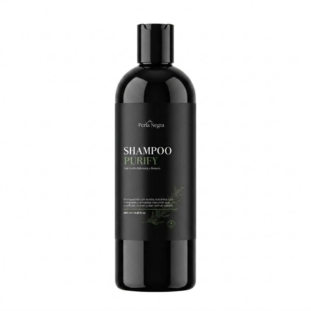 Shampoo de Arcilla Volcánica y Romero