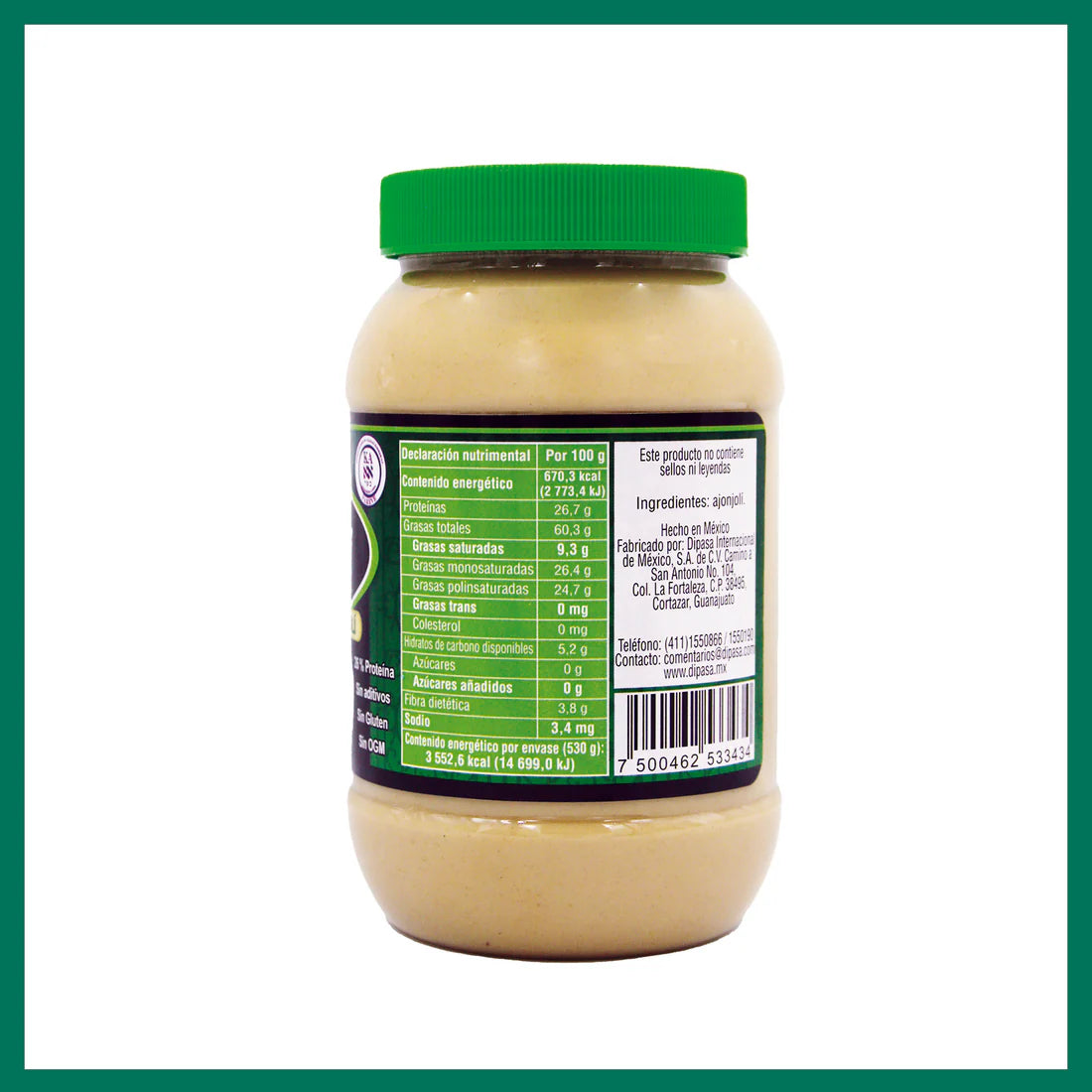 TAHINI CLÁSICO - DIPASA 530g