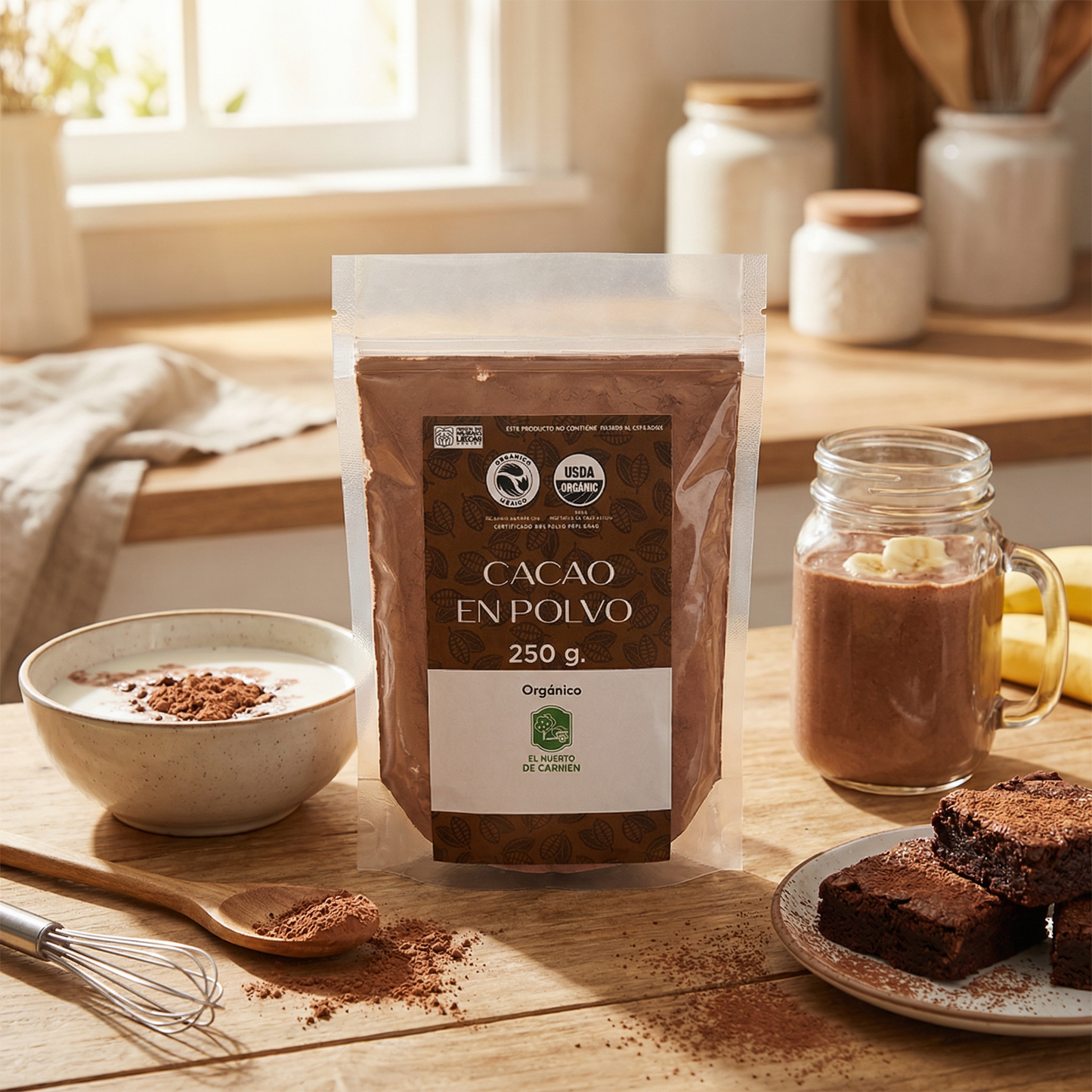 Cacao en Polvo Orgánico 🍫🌿