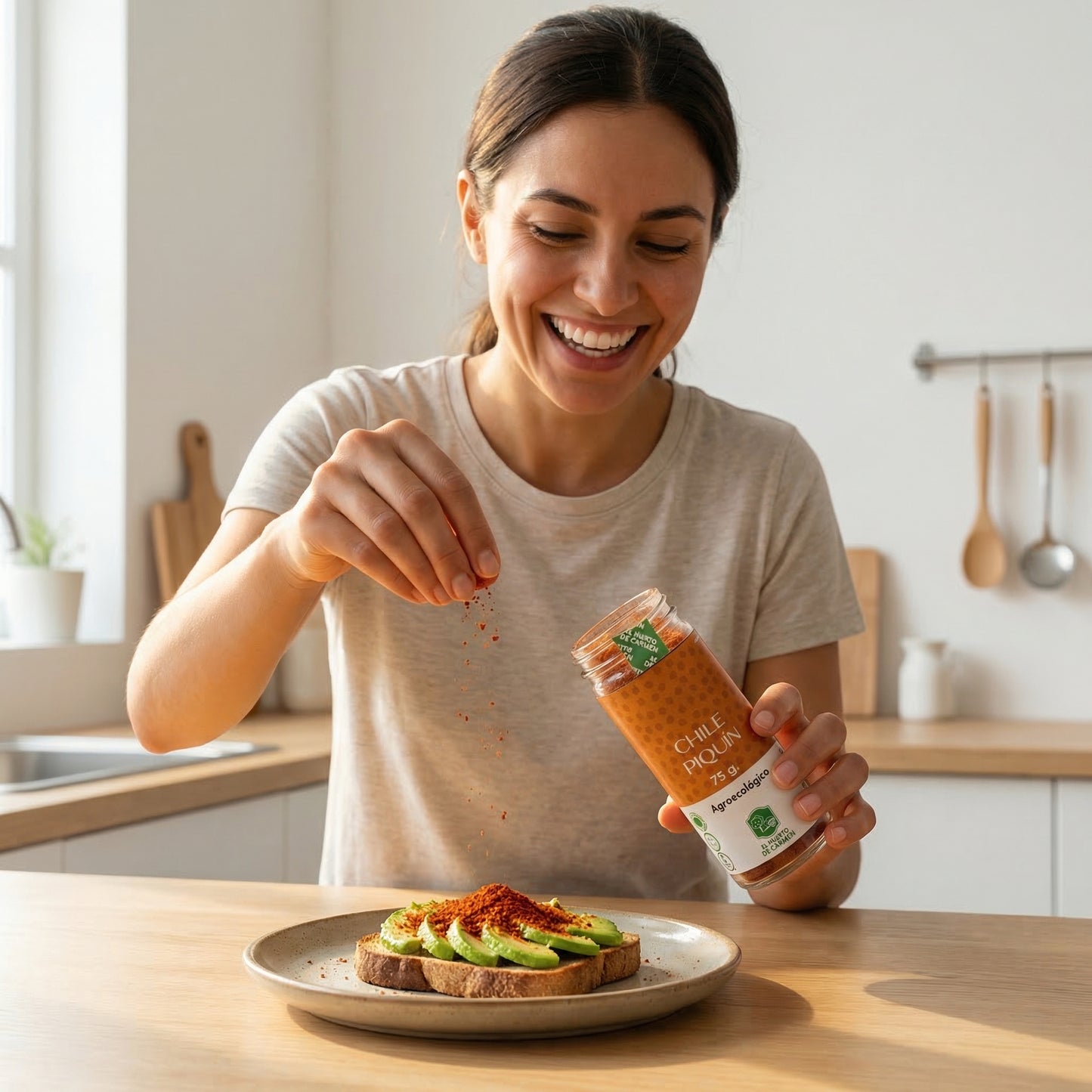 Chile Piquín en Polvo Agroecológico 🌶️