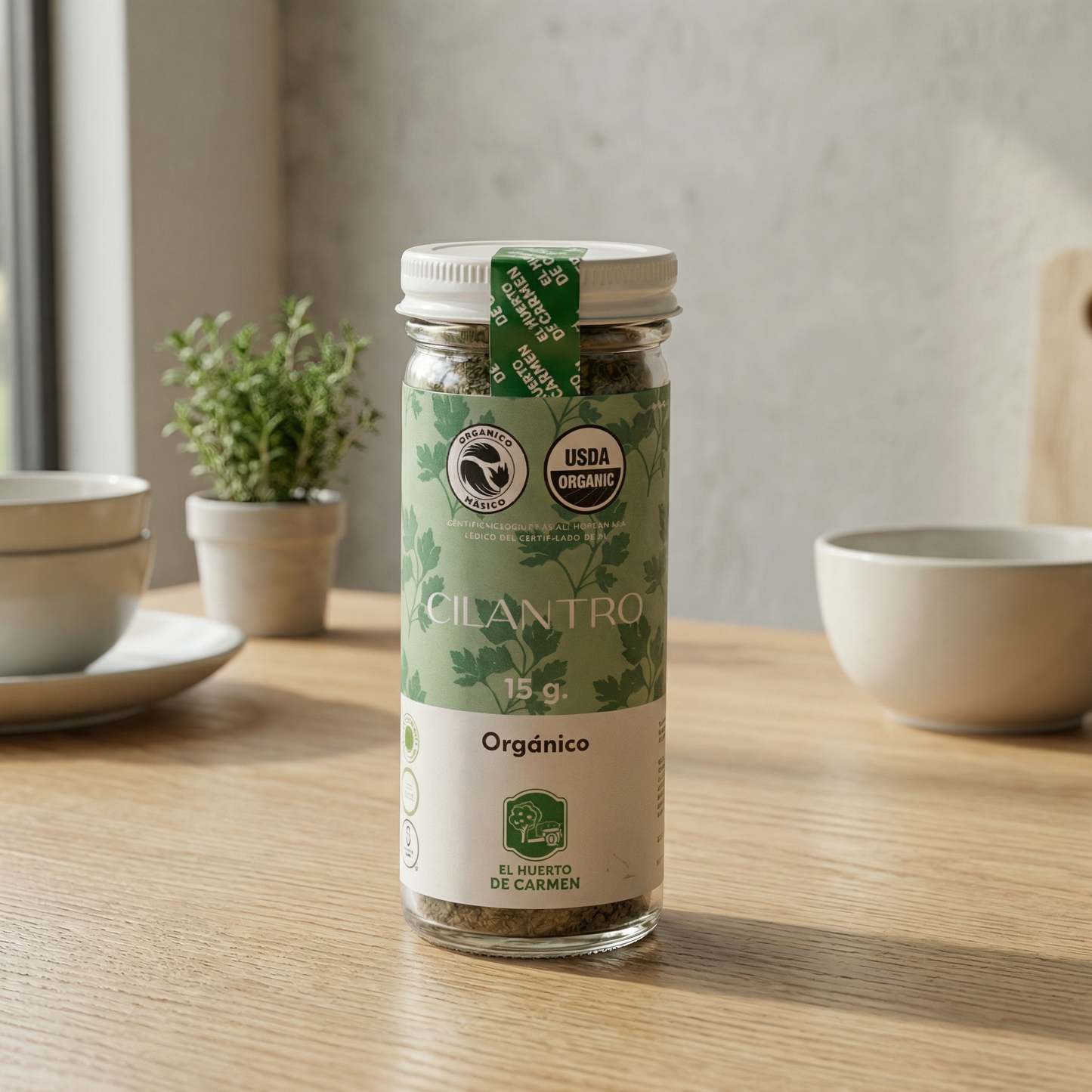 Cilantro Orgánico 🌿🫙