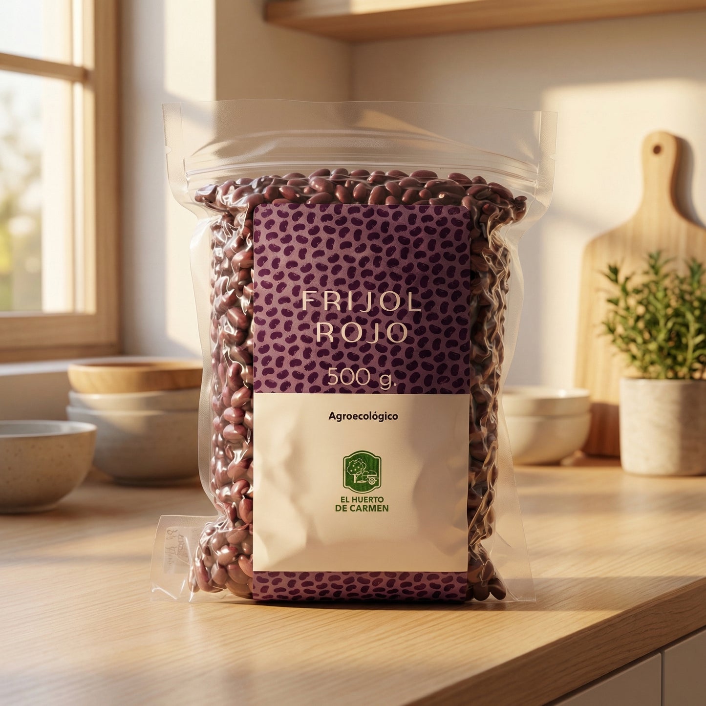 Frijol Rojo “Sangre de Toro” Agroecológico 🌶️🫘
