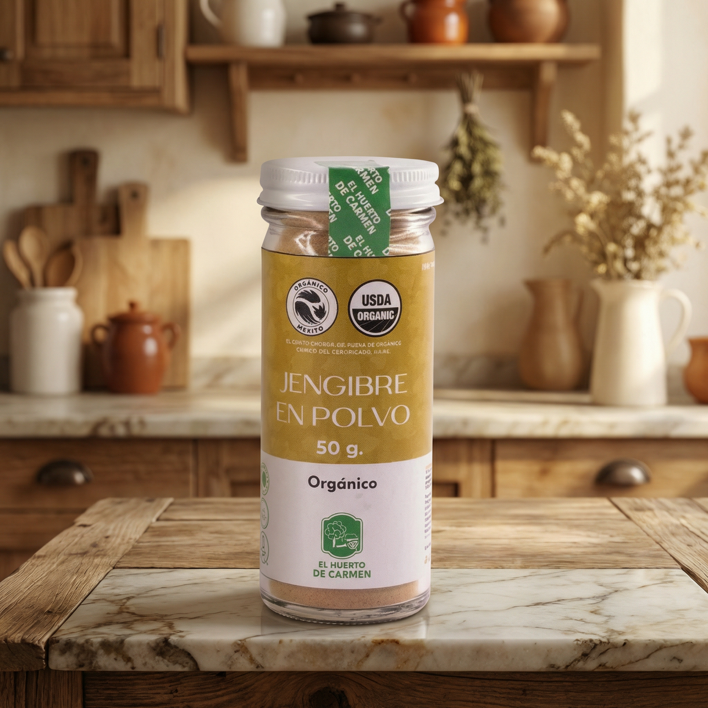 Jengibre en Polvo Orgánico 🌿