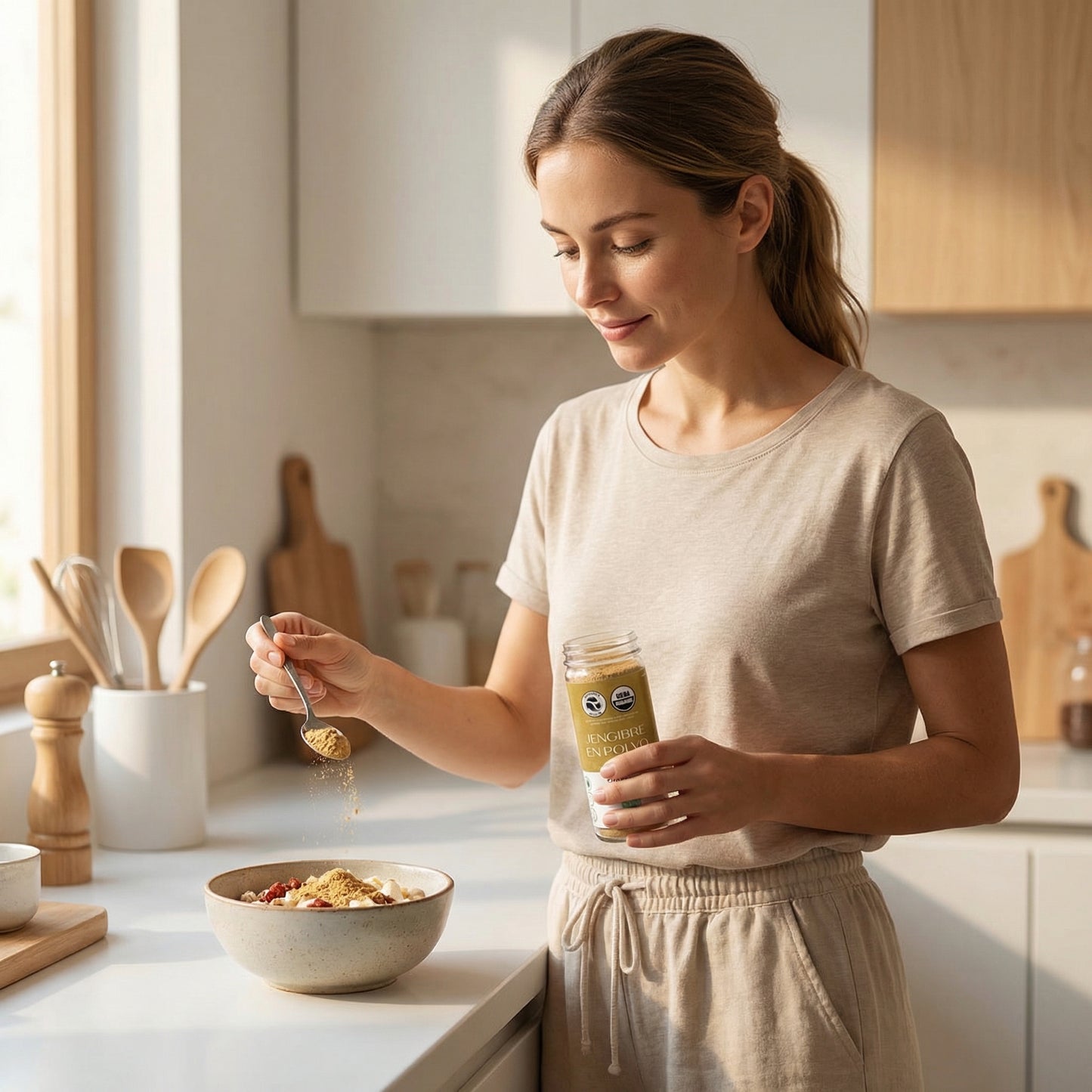 Jengibre en Polvo Orgánico 🌿