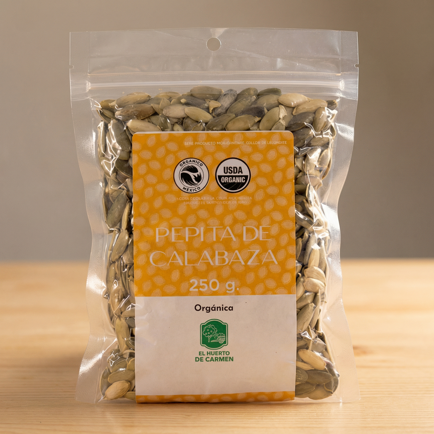 Pepita de Calabaza Orgánica (Pelada) 🌿🎃